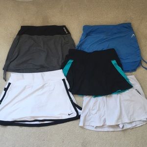 7 Tennis/ Athletic Skirts